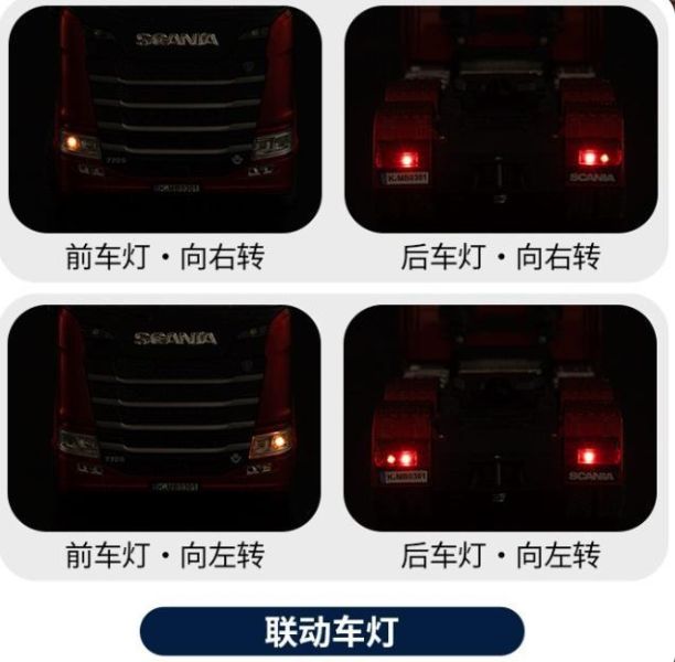 1:24 中型 斯坎尼亞 770s 遙控車 遙控卡車 1/24 