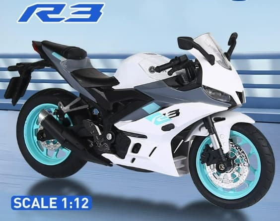 1/12 授權 YAMAHA R3 聲光版 山葉 重機模型 重機 1:12 