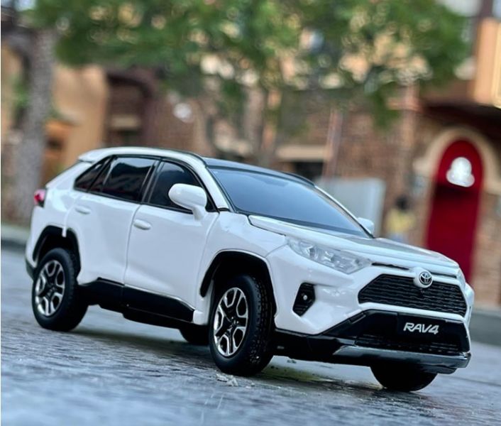 1/32 授權 TOYOTA RAV4 豐田 合金車模型 