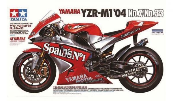 田宮 組裝模型 山葉 YAMAHA YZR-M1‘04  