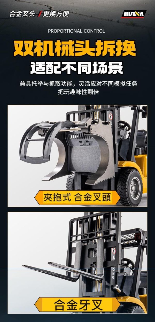 匯納 高階 升級版 合金版 堆高機 