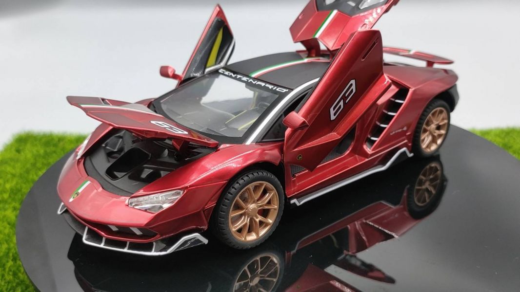 1/24 藍寶堅尼 LP770 63 仿真合金車 