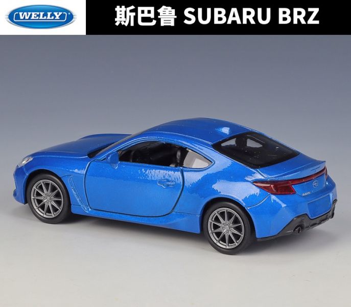 威利 速霸陸 SUBARU BZ 正版授權 1：36 1/36 合金車 模型車 