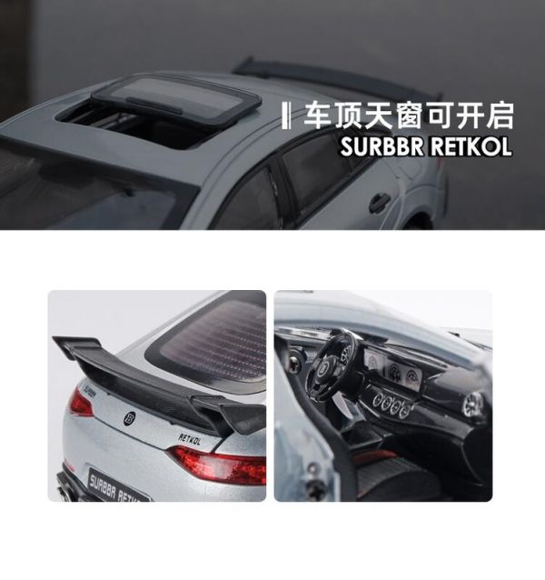 1/24 BENZ 賓士 巴博斯 900 AMG GT GT63 