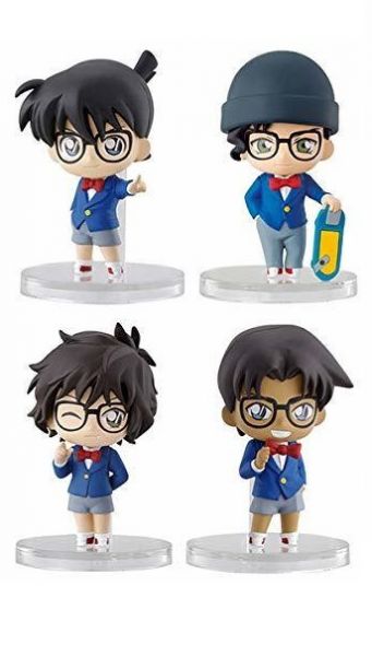 BANDAI 盒玩 名偵探柯南 柯南隊 全4種 柯南 