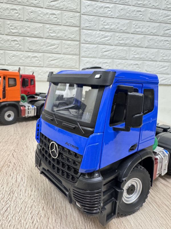 1:24 賓士 ACTROS 車頭 卡車頭 拖車 合金模型 模型車 卡車 1/24 