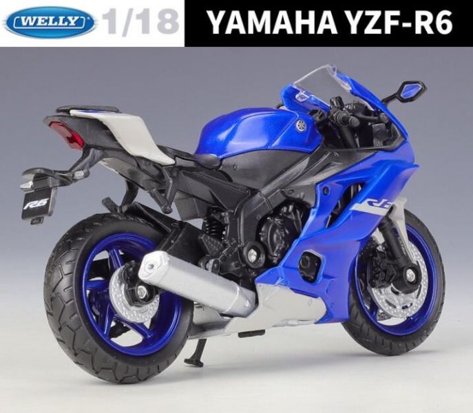 1:18 威利 YAMAHA R6 山葉 YZF-R6 