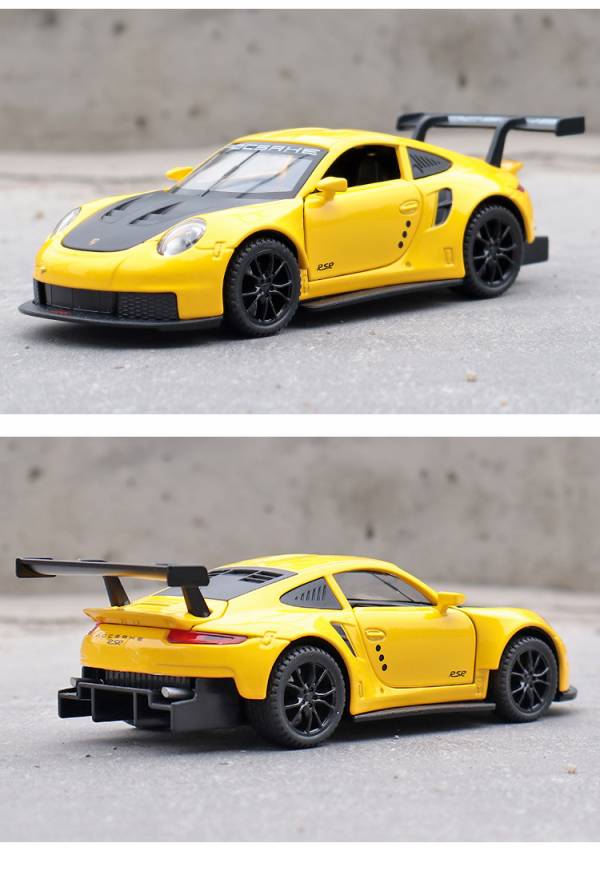 阿莎力 1/32 保時捷 911 RSR 1:32 合金車 