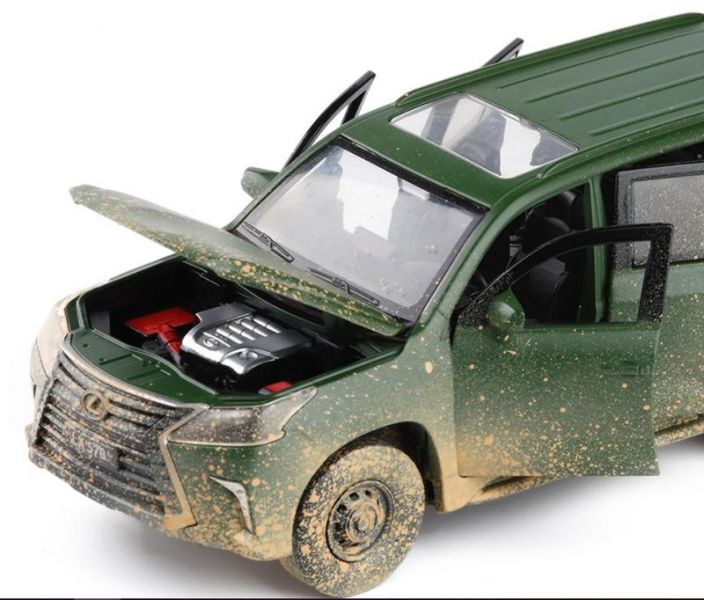 1:32 LEXUS LX570 旗艦休旅 越野版 1/32 合金車 