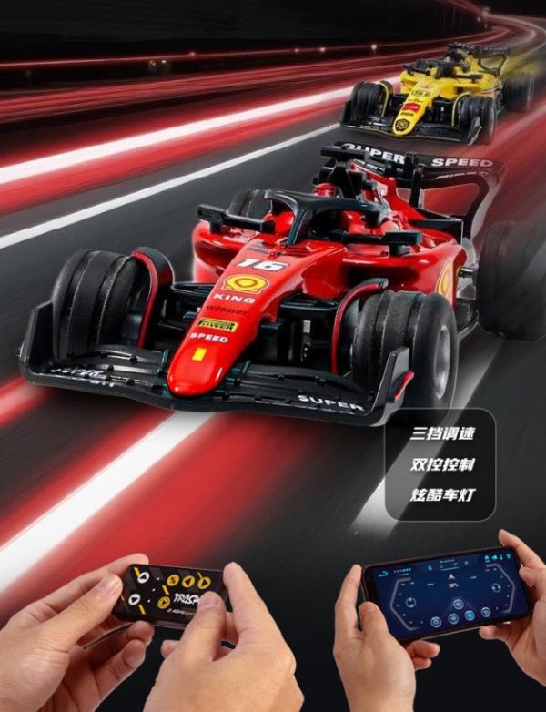 1:64 迷你六輪大腳車 拖車箱 賽車 