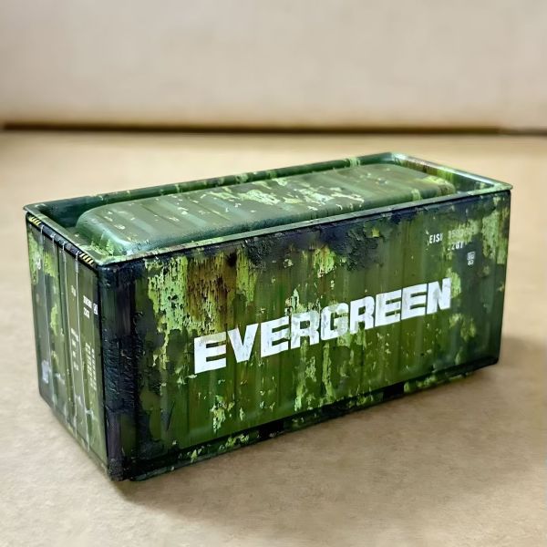 迷你貨櫃 金屬貨櫃收納盒 