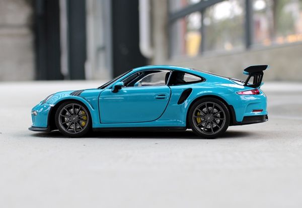 威利 保時捷 911 GT3 RS 1/24 合金車 