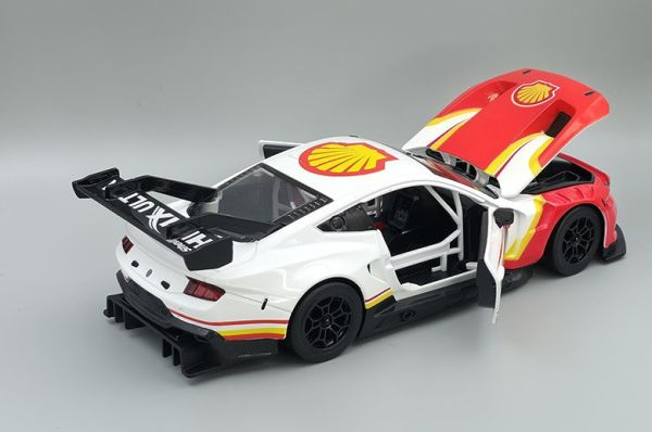 1/24 福特 野馬 GT GT3  合金車 1:24 