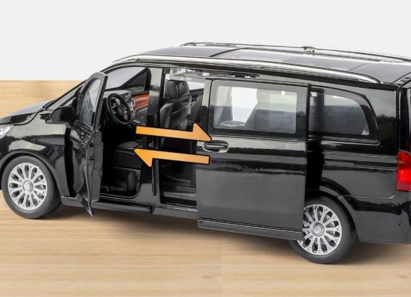 1:24 仿真 賓士 V260 V250 V300 1/24 合金車 