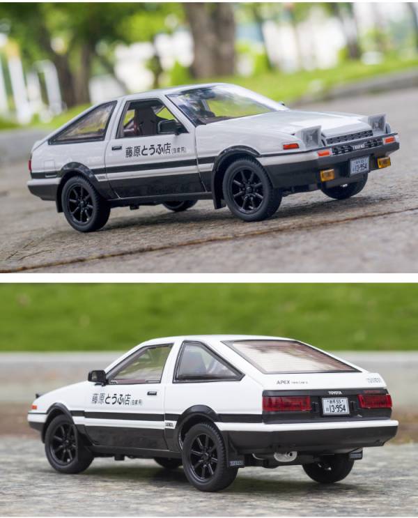 1/24 大型 頭文字D AE86 合金模型 