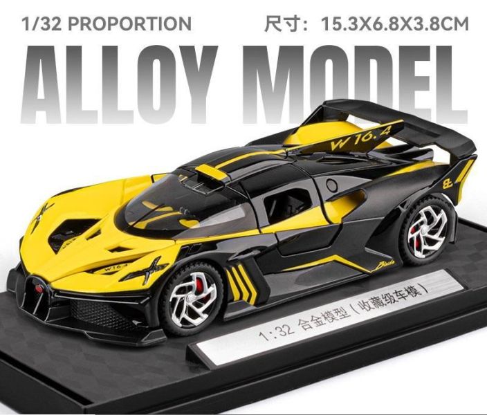 1/32 布加迪 火流星 合金車 