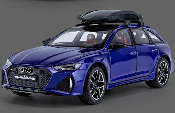 奧迪 RS6 1/24 合金車 1:24 迴力車 AUDI RS A6 