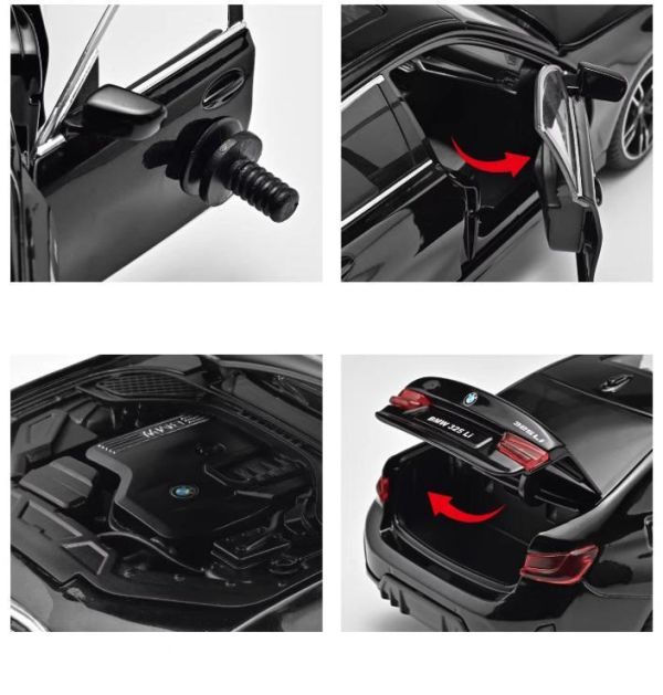 1:24 BMW 3系列 335 G20 1/24 合金車 