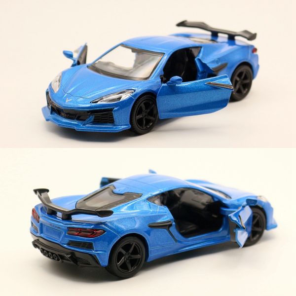 1:36 馬珂達 雪佛蘭 Corvette Z06 正版授權 1/36 合金車 迴力車 