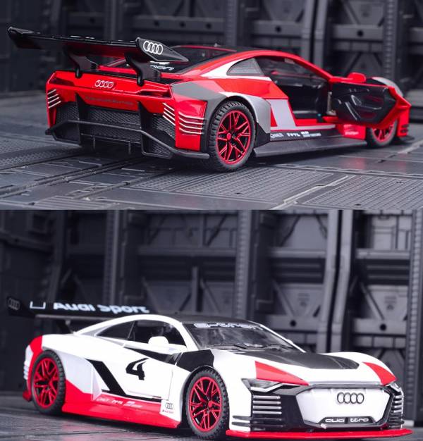 1:32 奧迪 E-TRON 重裝 遊戲賽車 AUDI 