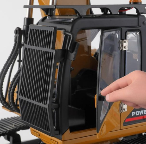 全合金 五頭 金屬挖土機 怪手 