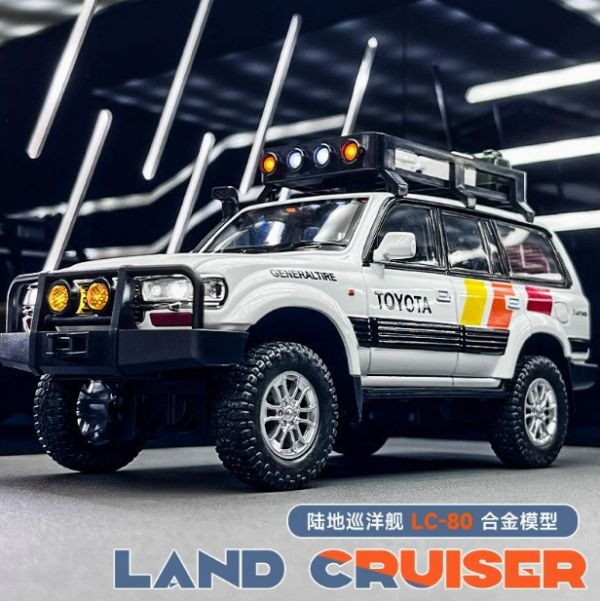 1:24 豐田 LAND CRUISER 蘭德酷路澤 合金車 