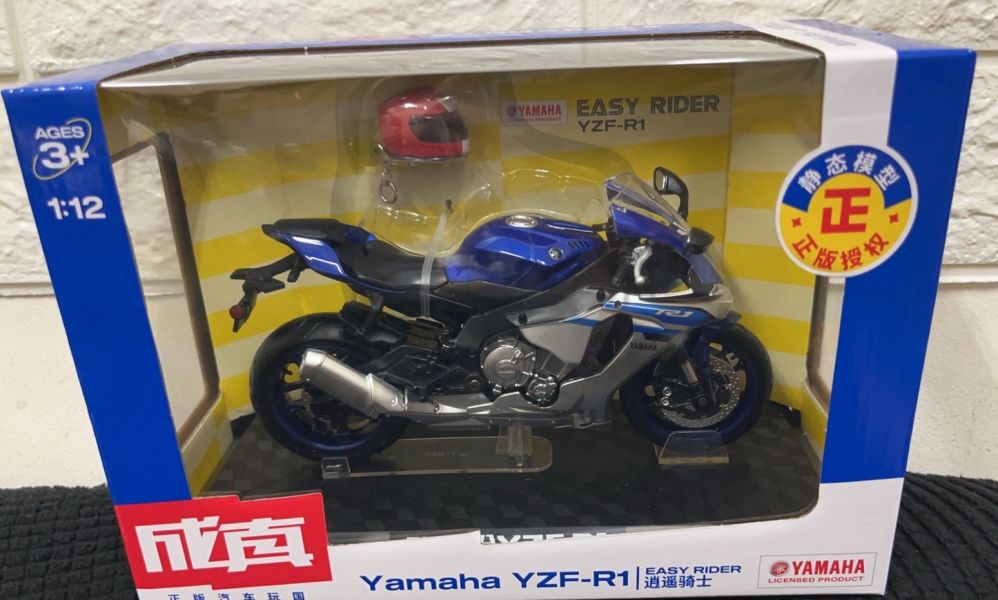 1/12 YAMAHA R1 山葉 彩珀 重機 摩托車 種機型 
