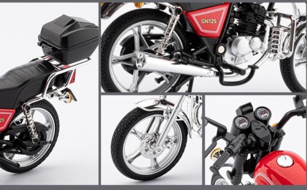 1/12 仿真 野狼 125 GN125 1:12 