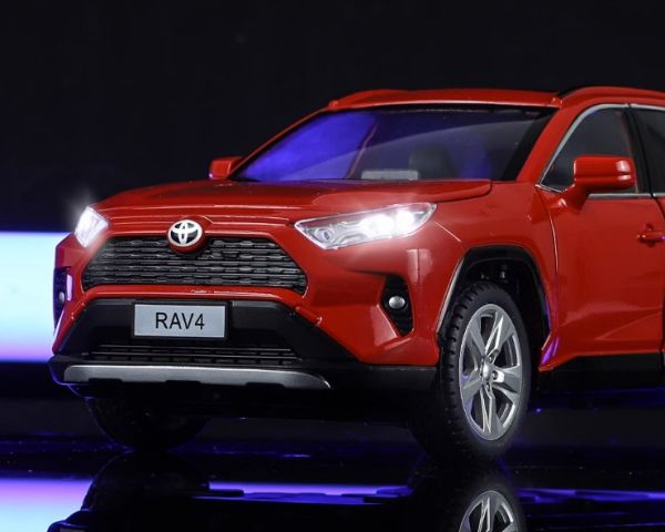 1/24  豐田 RAV4 合金車 1:24 模型車 