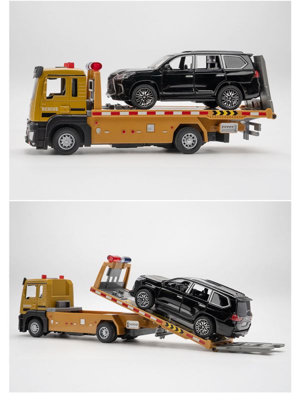 1:32 平板車 貨櫃車 卡車 拖車 工程車 合金車 
