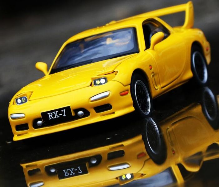 1:32 MAZDA 馬自達 RX7 1/32 合金車 