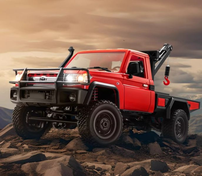 1:12 豐田 授權 救援拖車 越野車 遙控車 攀岩車 