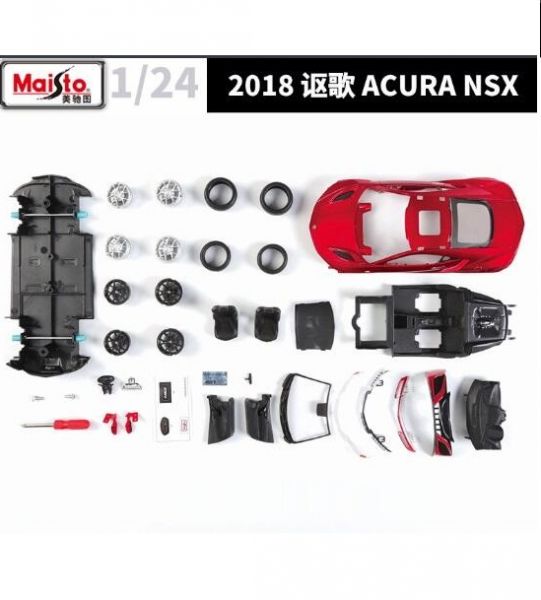組裝 美馳圖 Maisto 1:24 本田 NSX 