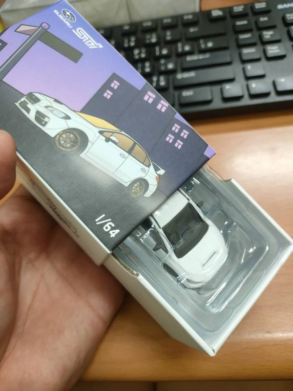 1:64 JK 1/64 SUBARU 硬皮鯊 WRX STI 