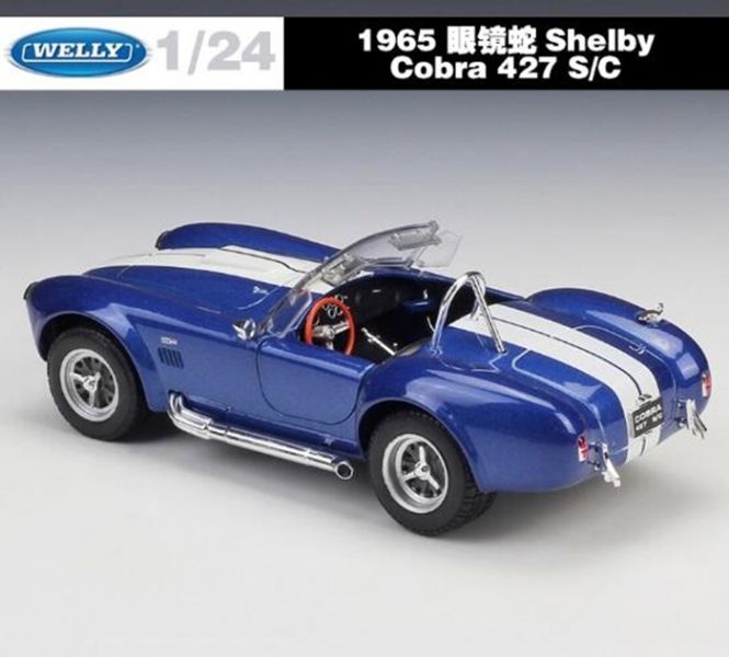 1/24 welly 眼镜蛇 1965 SHELBY 謝爾比 