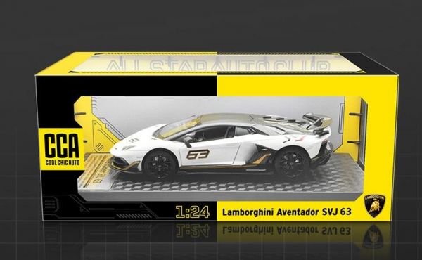 1/24 藍寶堅尼 SVJ 63 大牛 模型車 合金車 