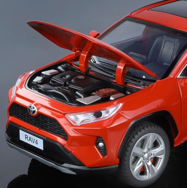 1/24  豐田 RAV4 合金車 1:24 模型車 