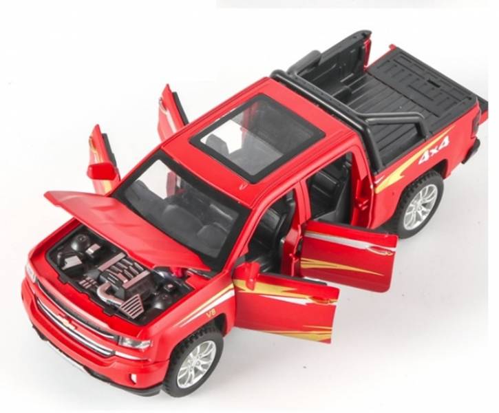 1:32 雪佛蘭 索羅德 硬派皮卡 1/32 合金車 