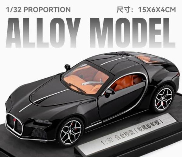 1:32 布加迪 大西洋 合金車 1/32 山豬 