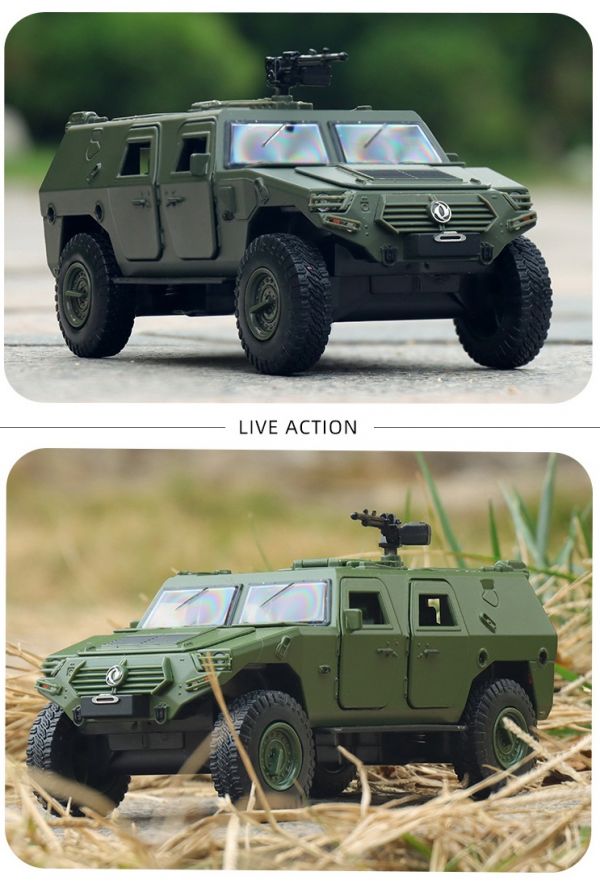 1/32 猛士 裝甲車 軍用卡車 1:32 合金車 模型車 