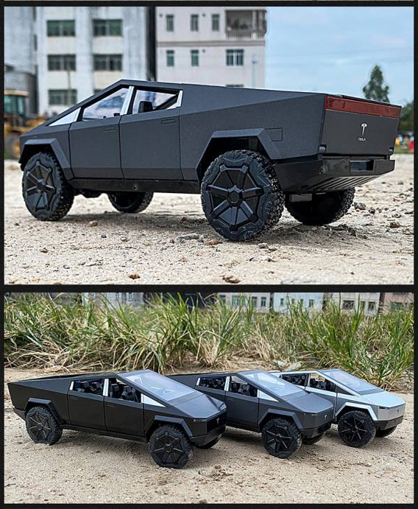 1/24 特斯拉 皮卡 合金車 