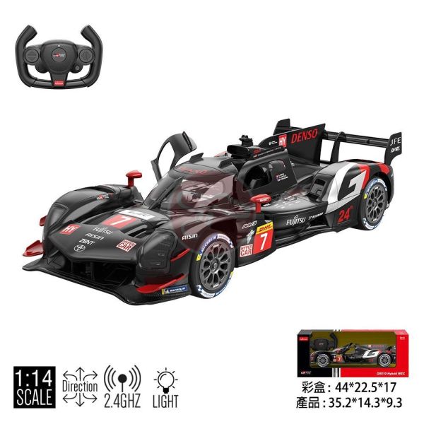 RASTAR 正版 1:14 TOYOTA GR010 Hybrid 遙控車 