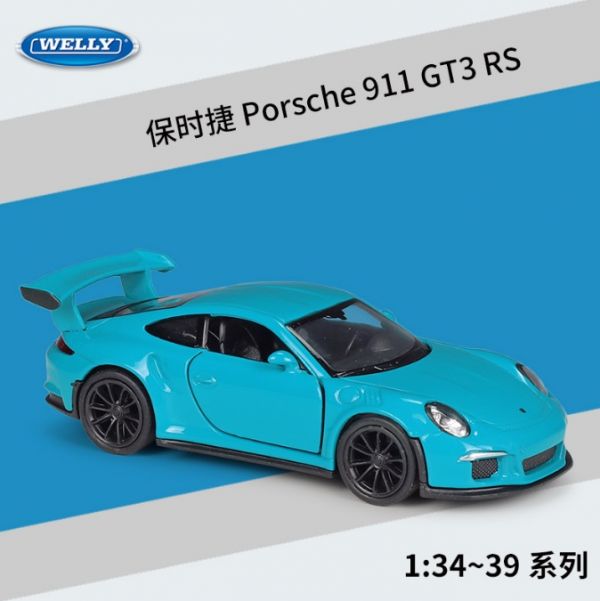 Welly 威利 保時捷 911 GT3 