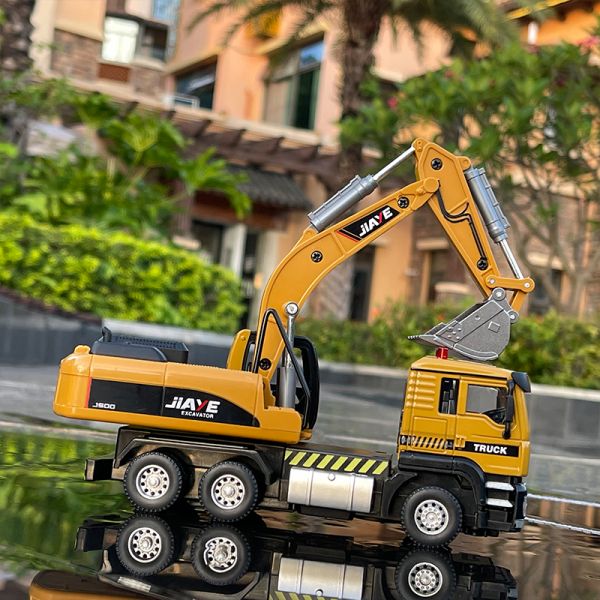 JA 1:50 挖土機 工程車 合金模型 