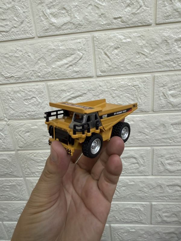 1:64 超迷你 遙控 合金堆高機 怪手 砂石車 