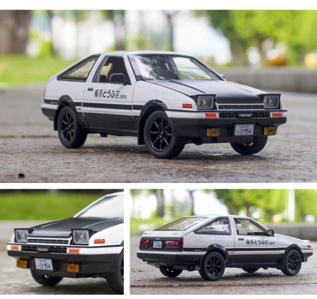 1/24 大型 頭文字D AE86 合金模型 