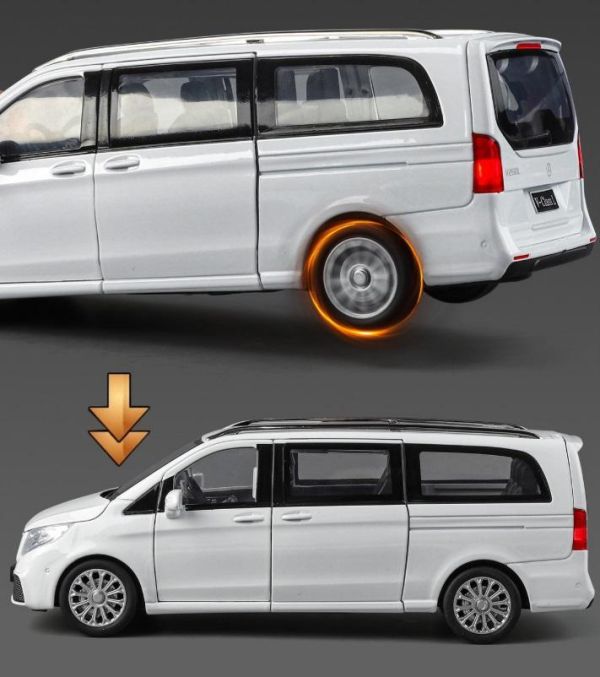 1:24 仿真 賓士 V260 V250 V300 1/24 合金車 