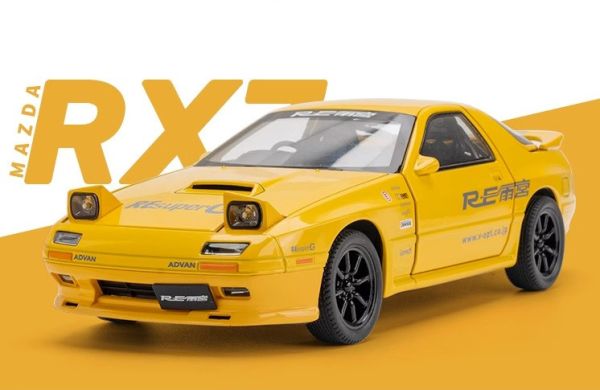 1/24 MAZDA RX7 RX-7 合金車 