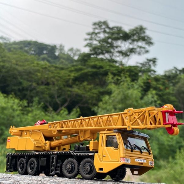 CDW 1:55 1/55 吊車 起重機 工程車 合金模型 