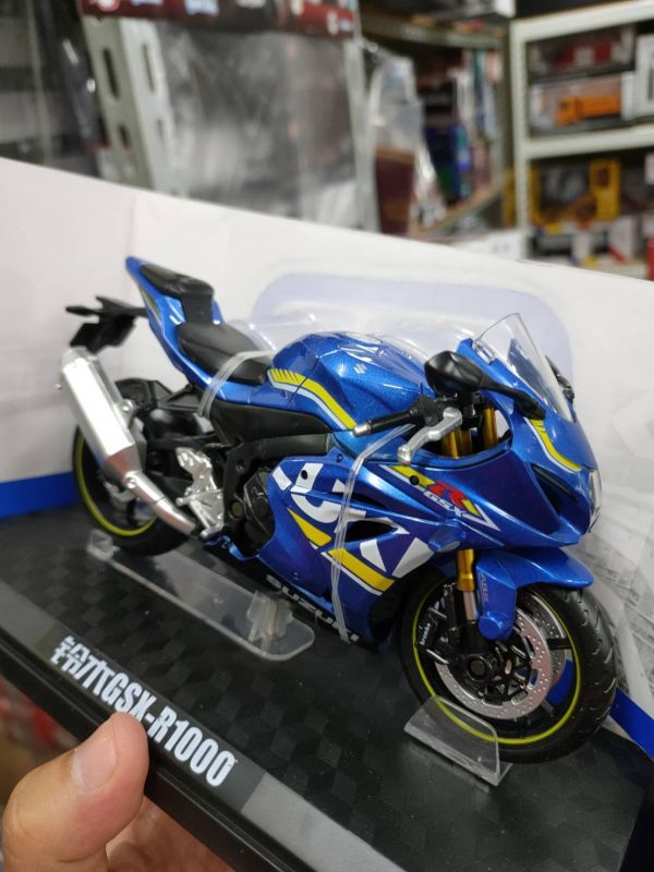 彩珀 1/12 SUZUKI GSX-R1000 阿魯 1000 重機模型 